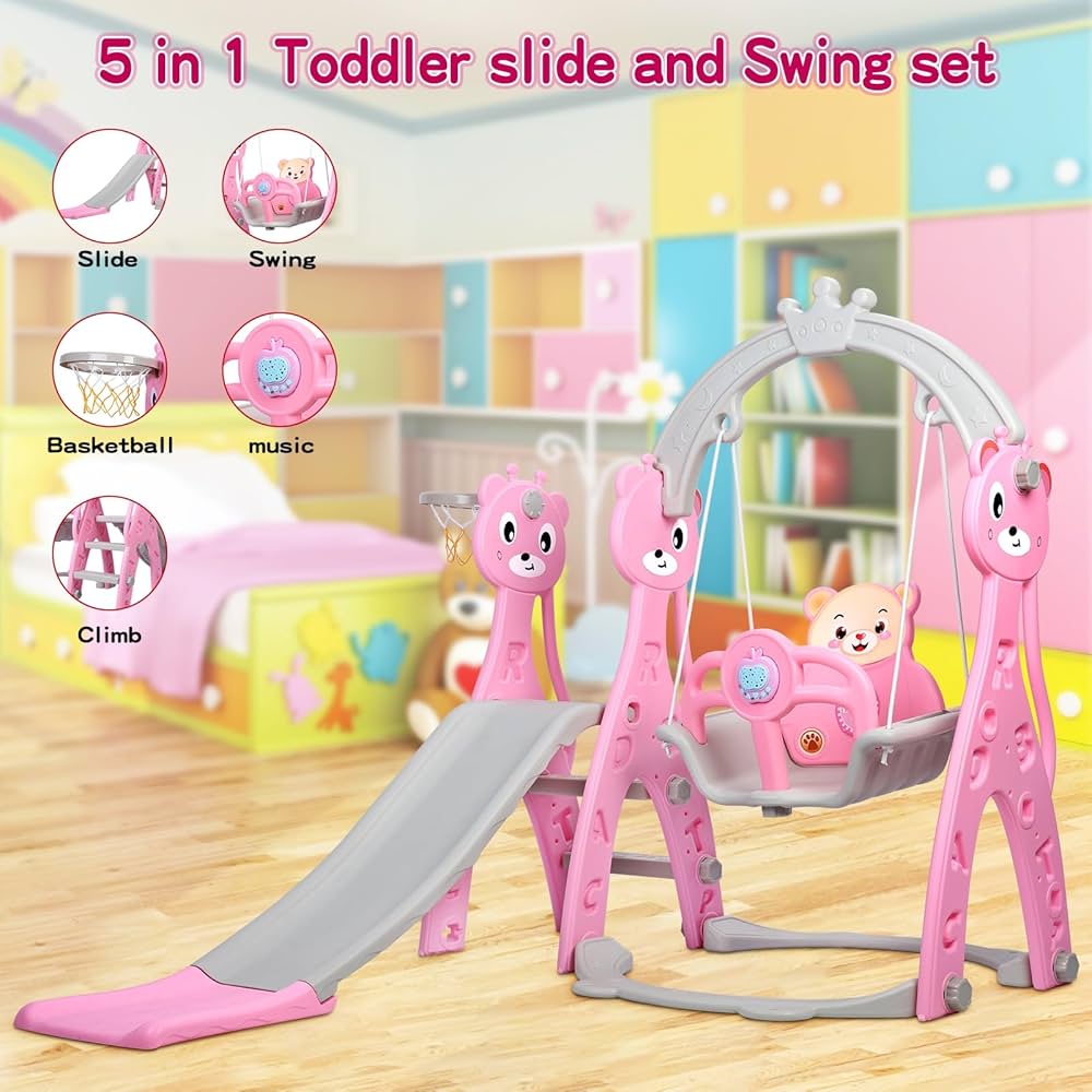 Slide & Swing Set