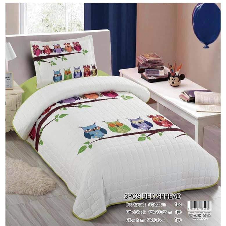 Owl Bedspread - Single