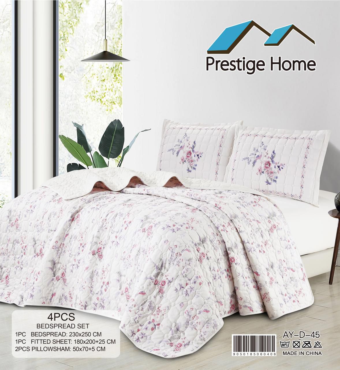 Blossom Serenity Bedspread Set - Single