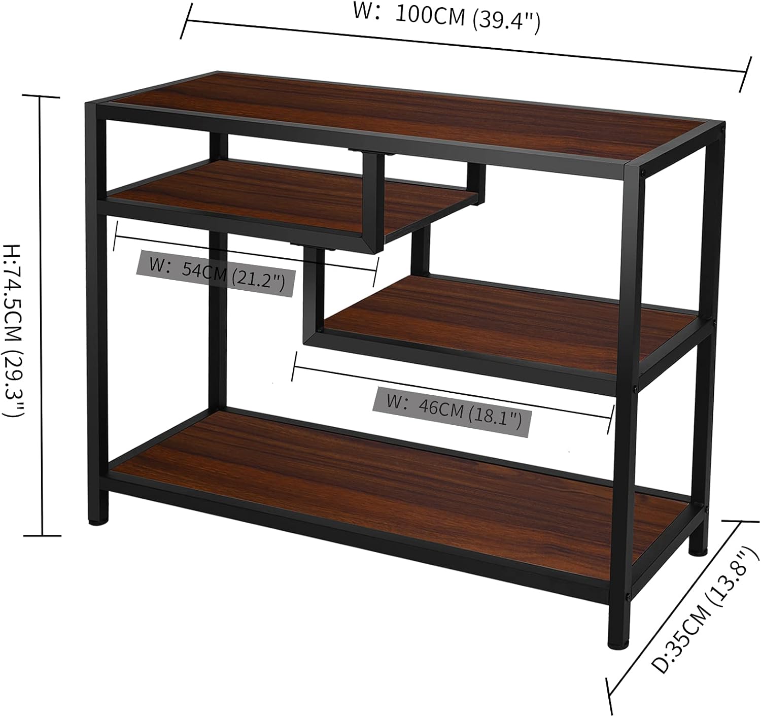 Multi-layered Show Shelf