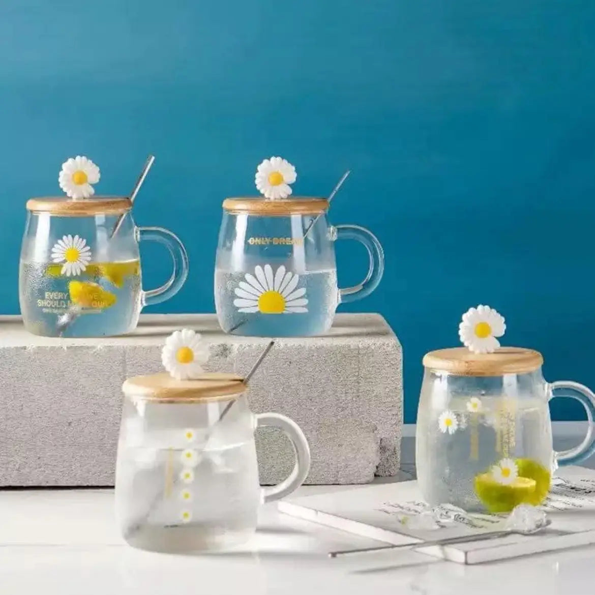 Daisy Flower Mug