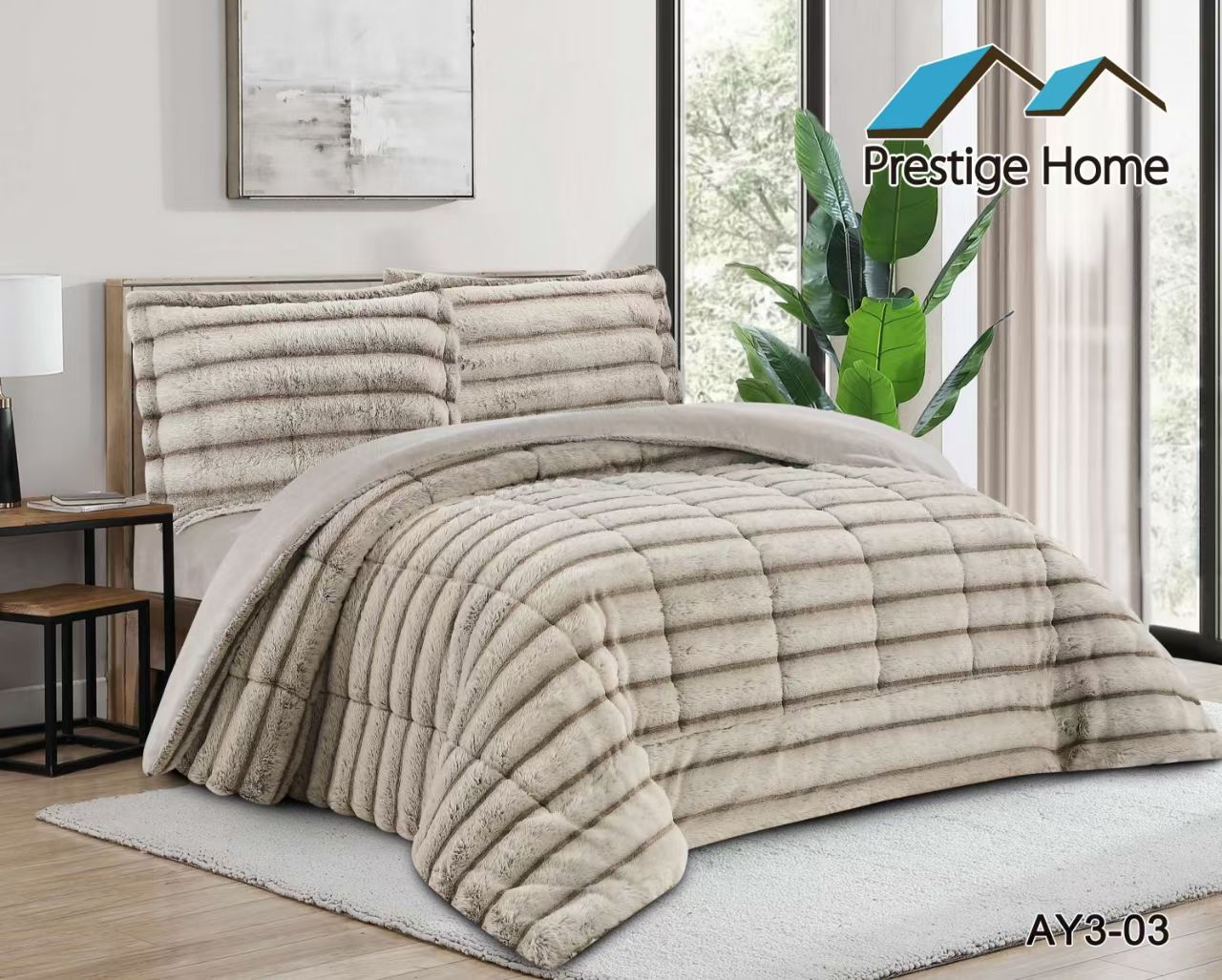 Luma Rabbit Comforter Set - Double