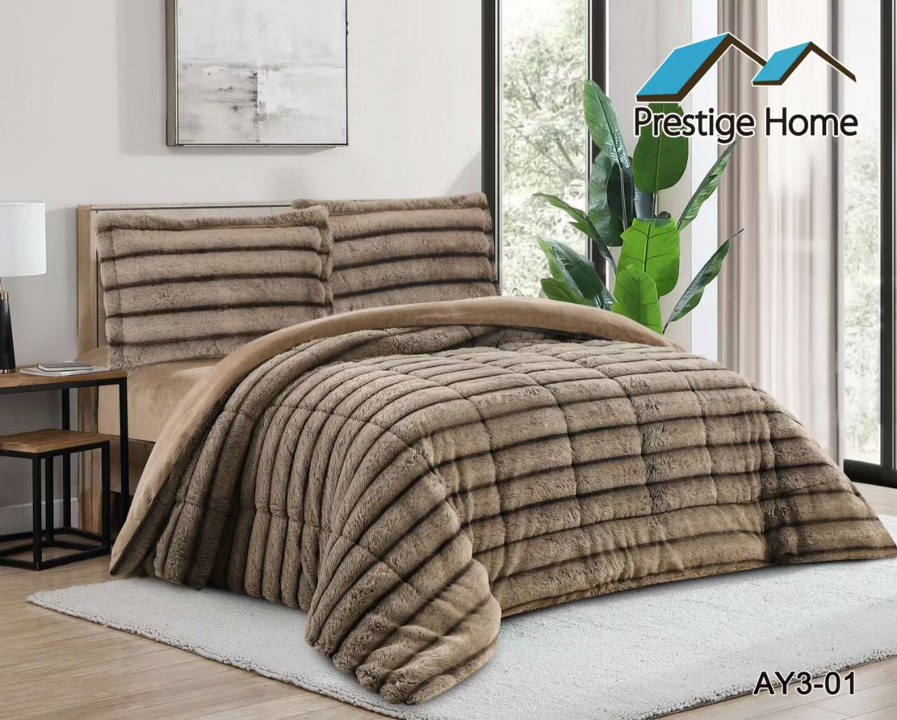 Luma Rabbit Comforter Set - Double