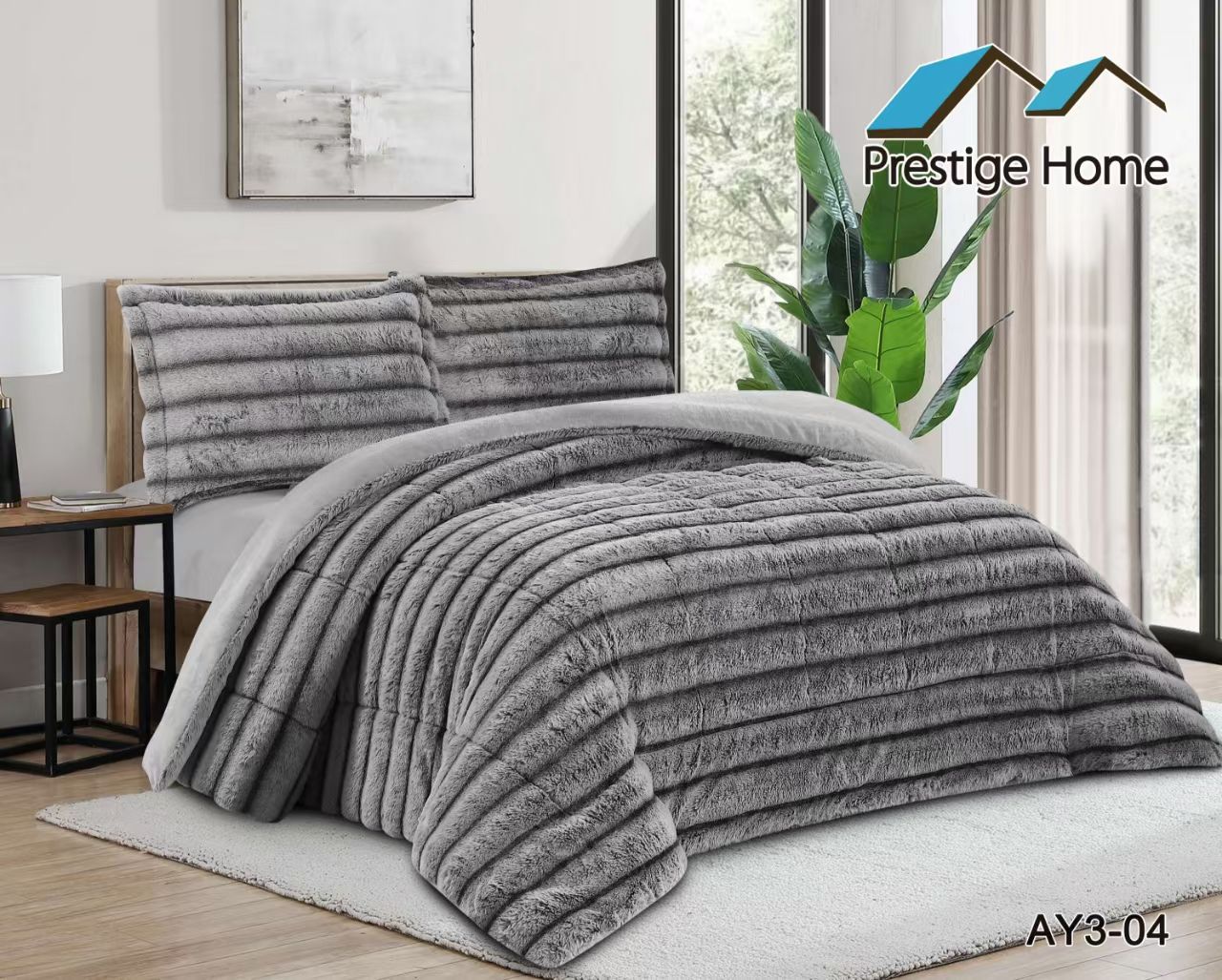 Luma Rabbit Comforter Set - Double