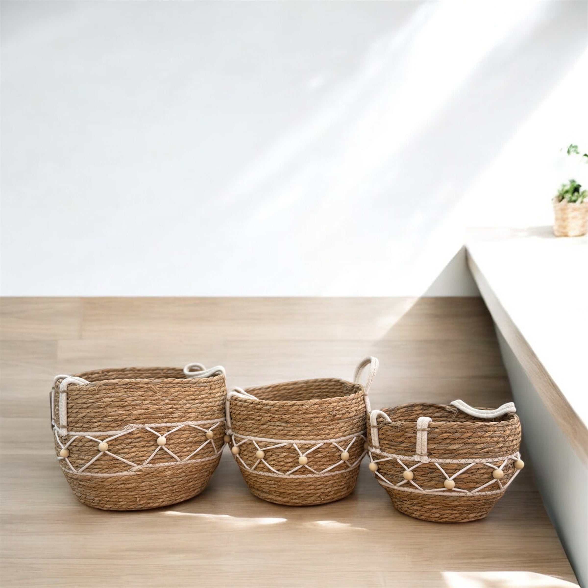 Storage basket- 3 pieces set