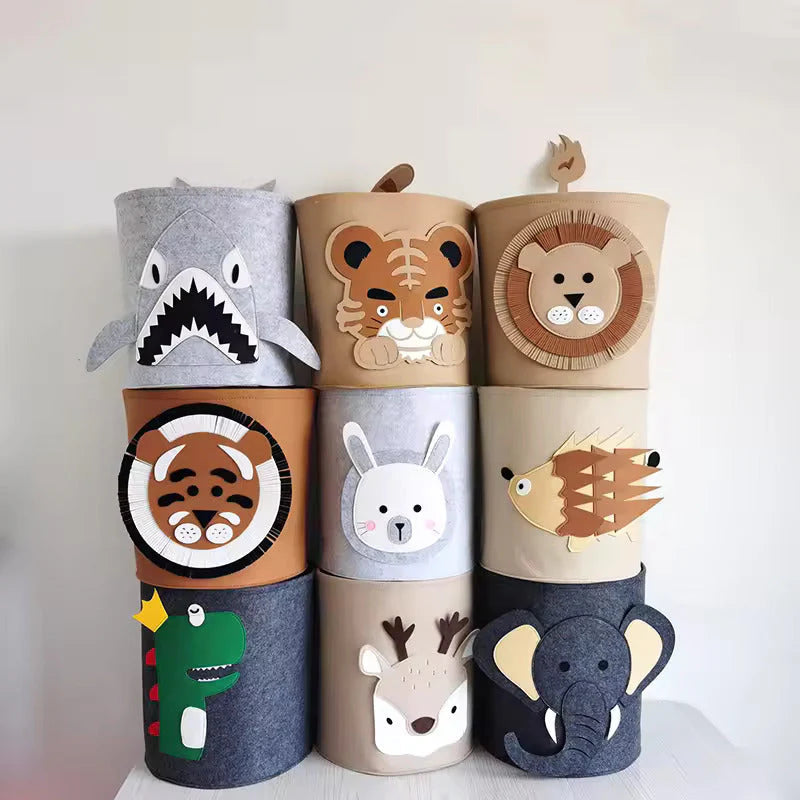 Animals Basket Clothes