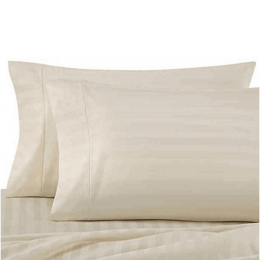 Prestige Striped Bedsheet set - Double