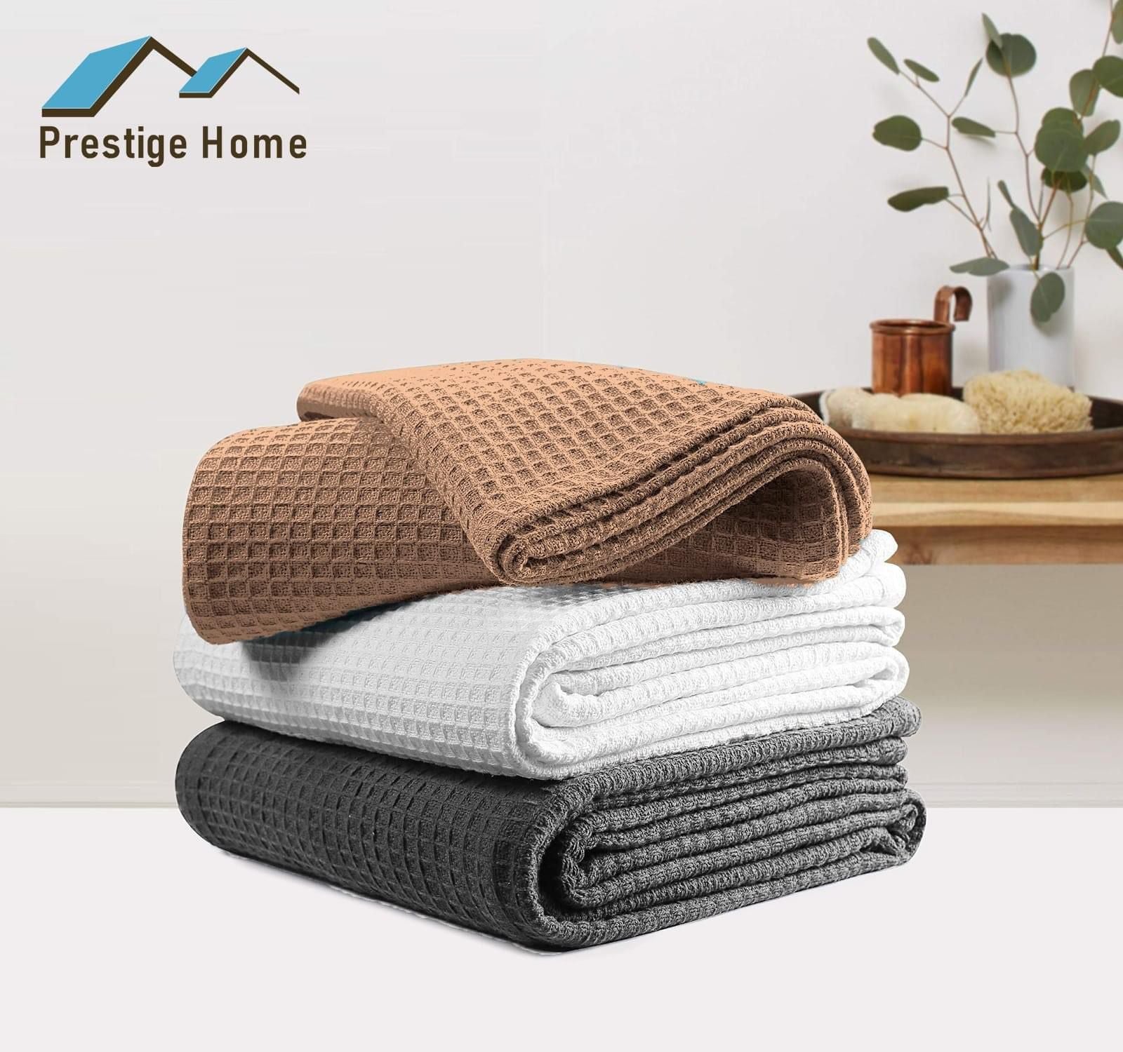 Prestige Pique Waffle Blanket - Double
