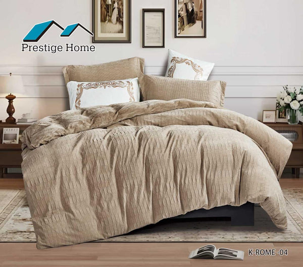 K-Rome Comforter Set - Double – PRESTIGE HOME