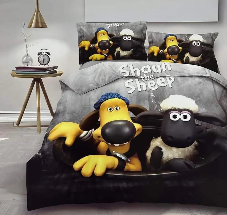 Black Sheep Duvet Cover Set - Single