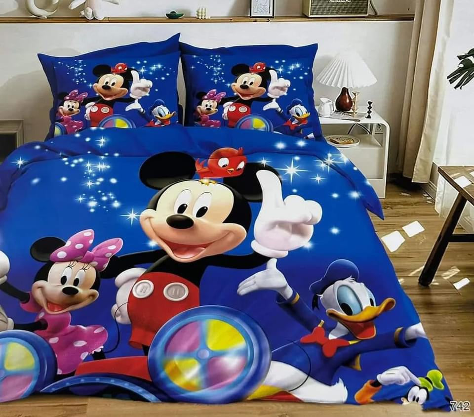 Mickey Mouse Duvet Cover Set - Single
