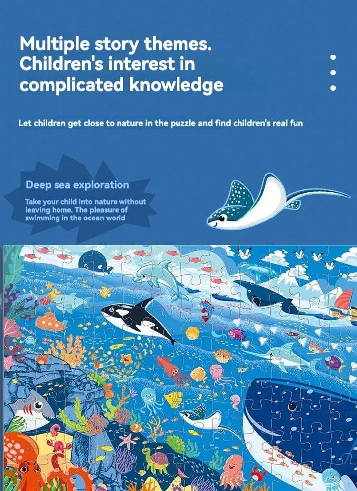 Polar Bear Puzzle 96 Pieces