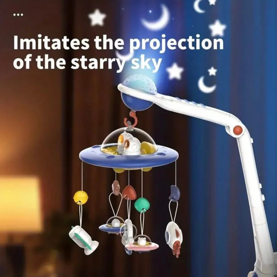 Crib Universe Bells & Toys