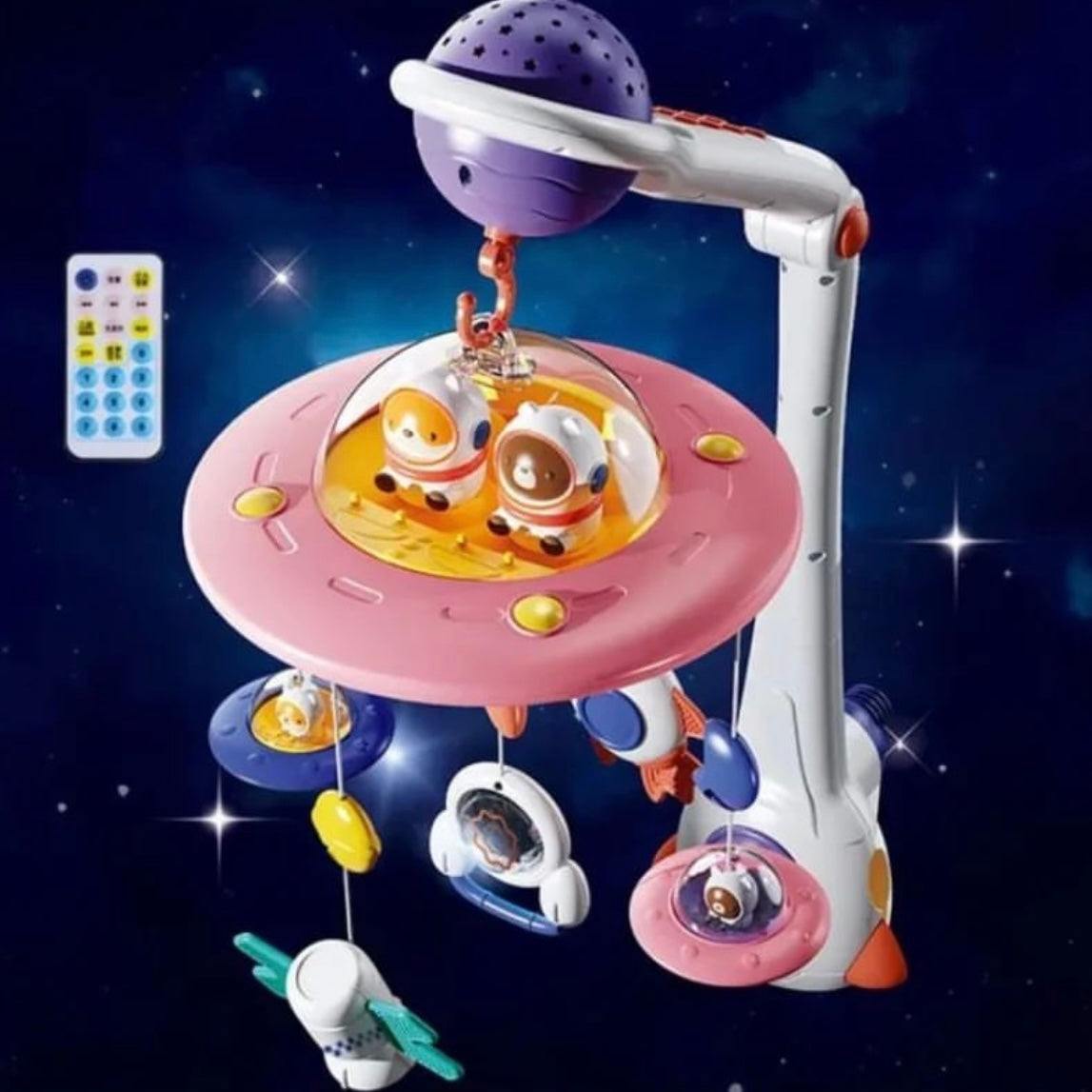 Crib Universe Bells & Toys