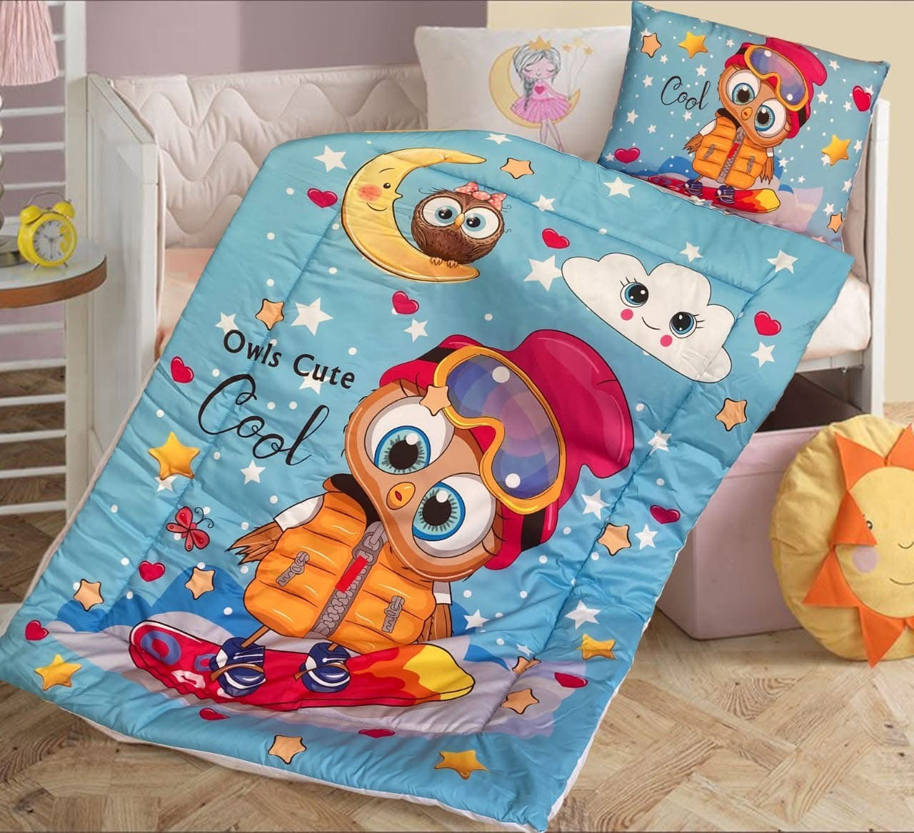 Owl Baby Bedding Set