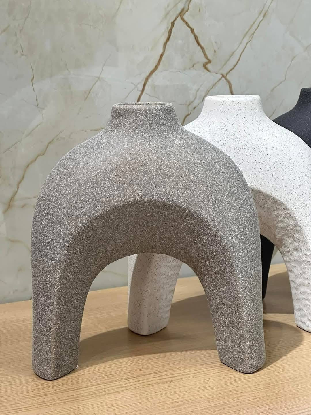 Arcform Ceramic Sculpture Vase