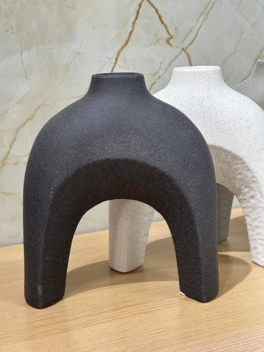 Arcform Ceramic Sculpture Vase