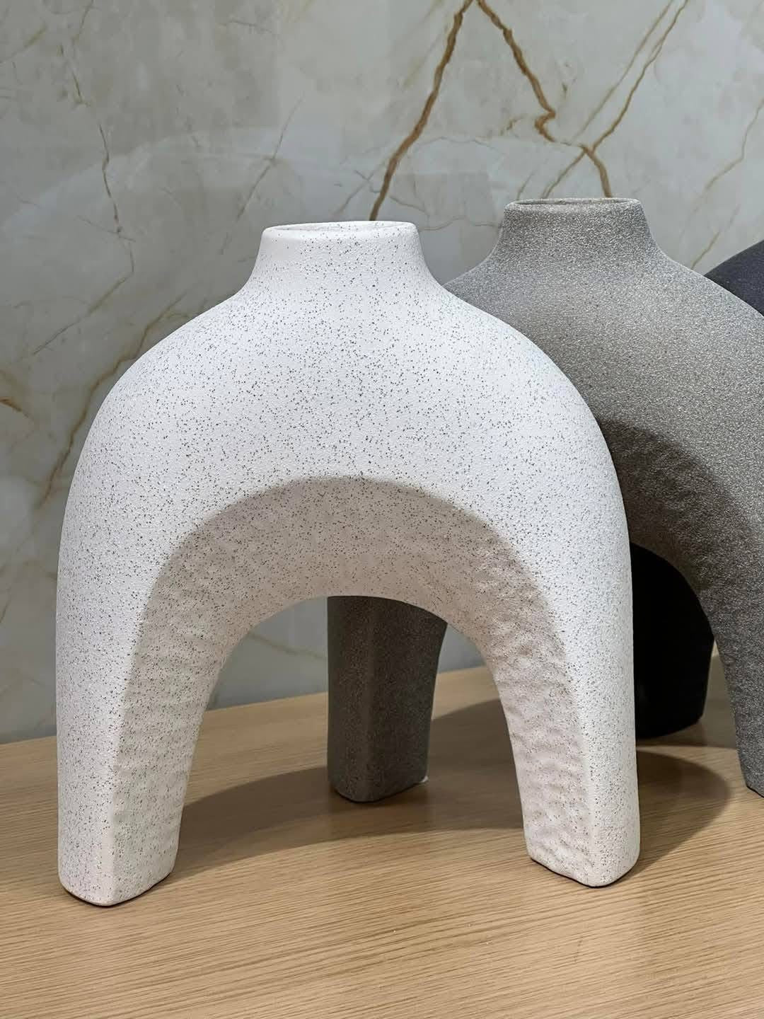 Arcform Ceramic Sculpture Vase
