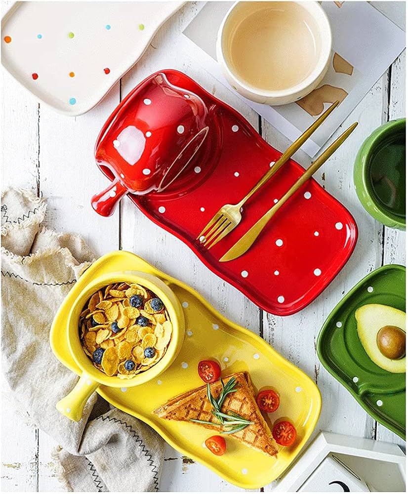 Green Dot Breakfast Set