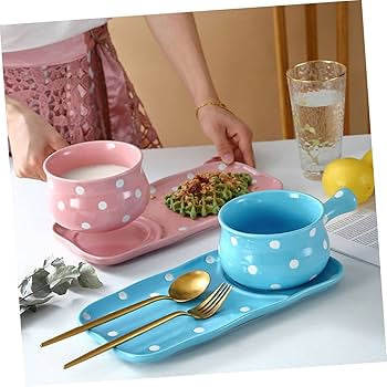 Green Dot Breakfast Set