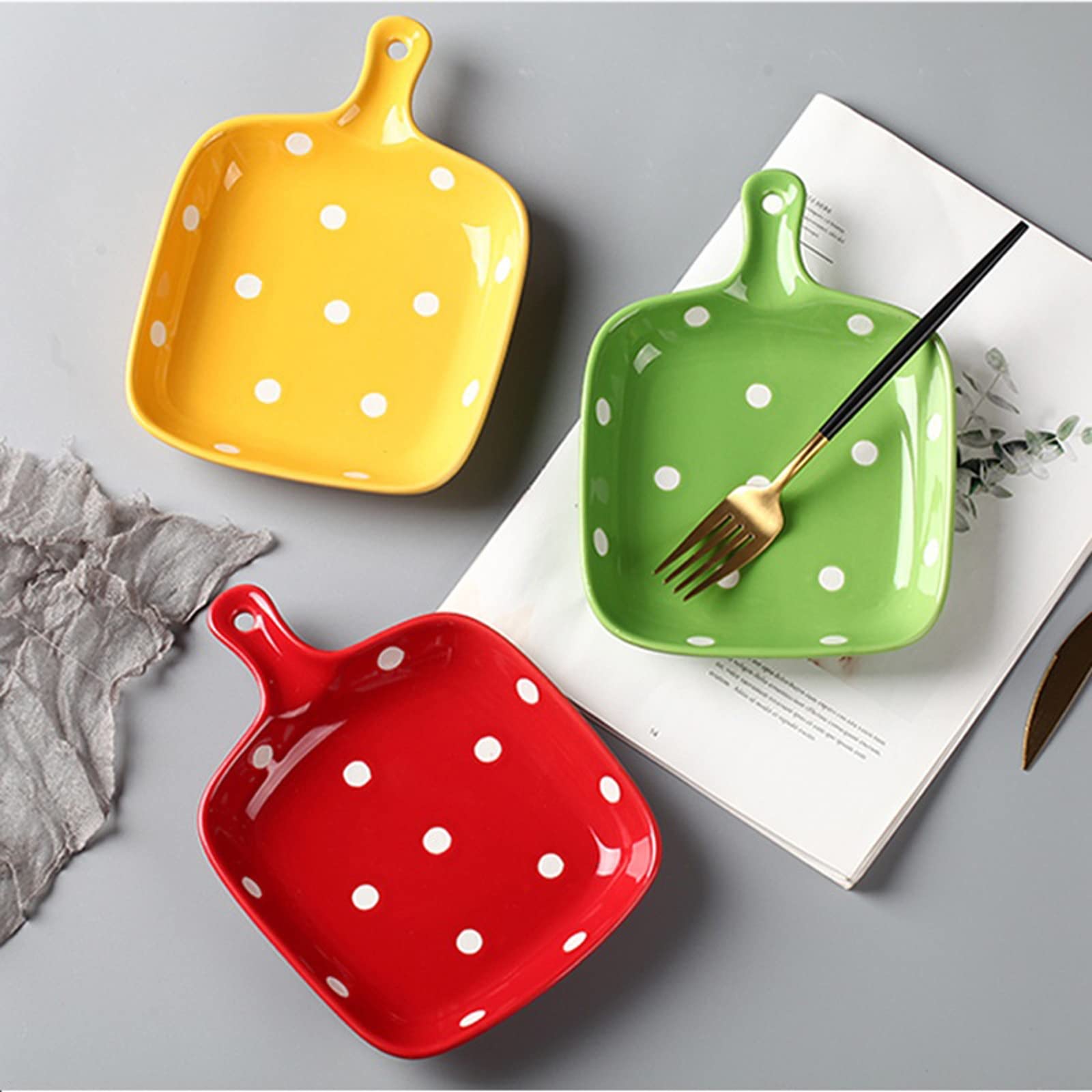 Blueberry Dot Mini Pan Plate