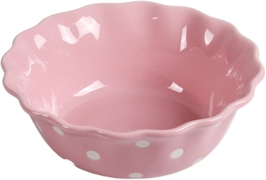 Polka Dot Ceramic Bowl