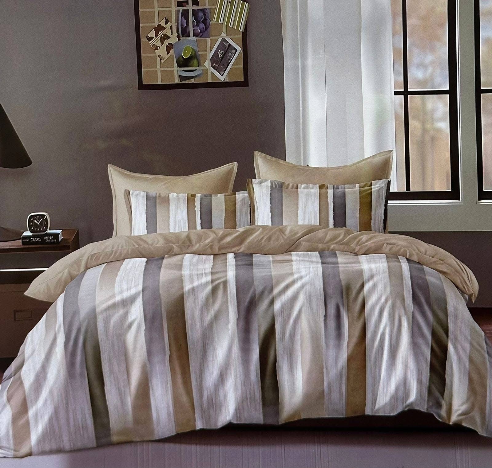 Desert Stripes Bedding Set - King