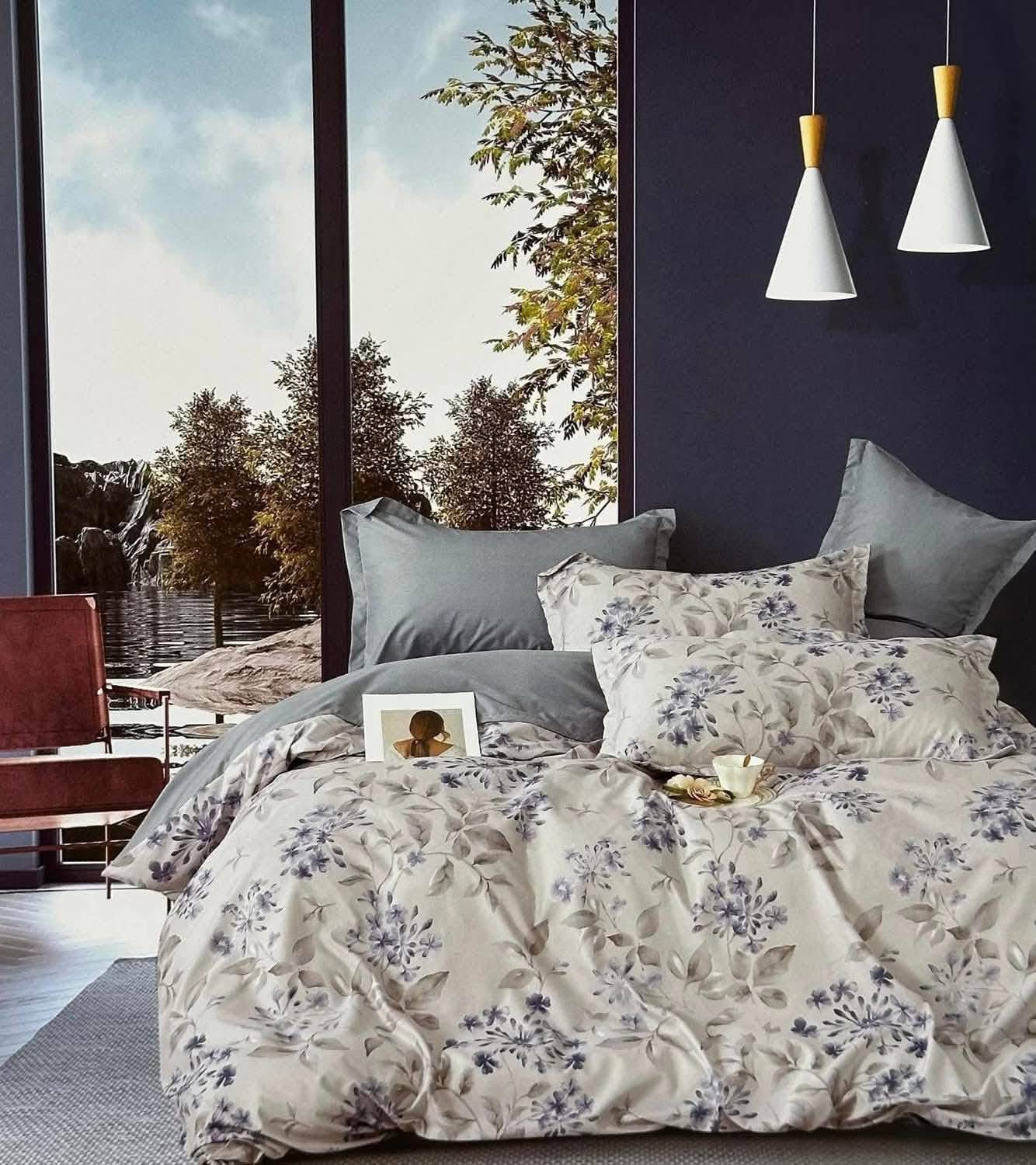 Lavender Whisper Comforter Set 4 pcs - Double