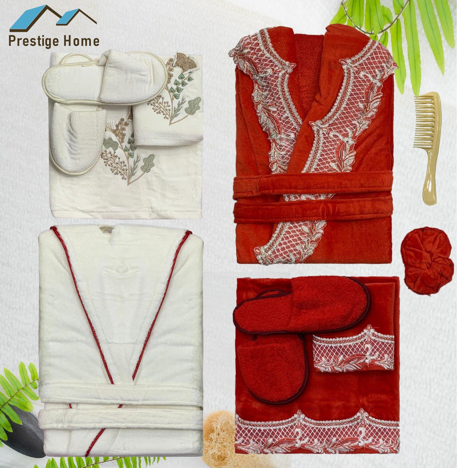 Emperor Bathrobe Set - 10 pieces