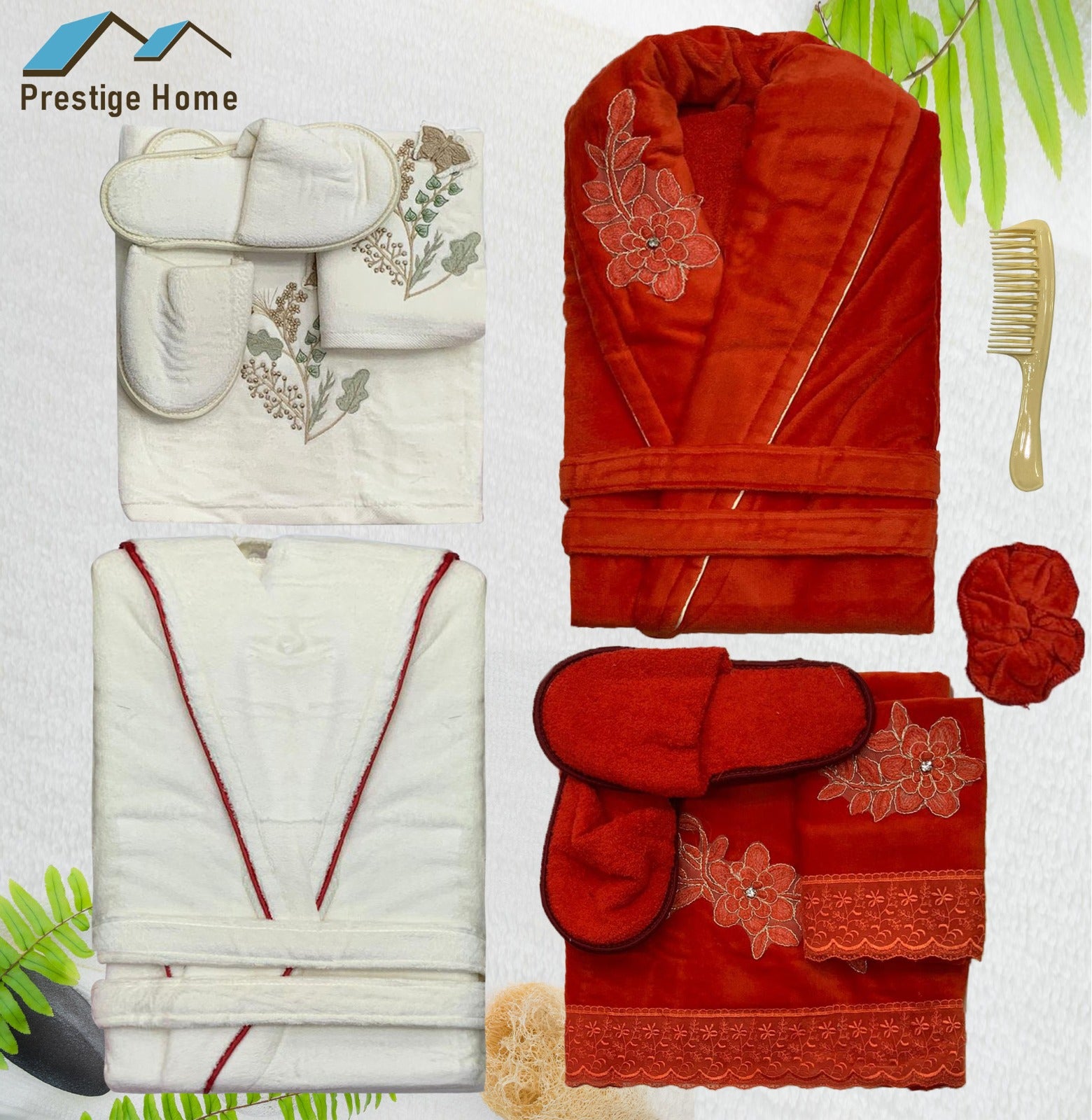 Ruler Bathrobe Set - 10 Pieces