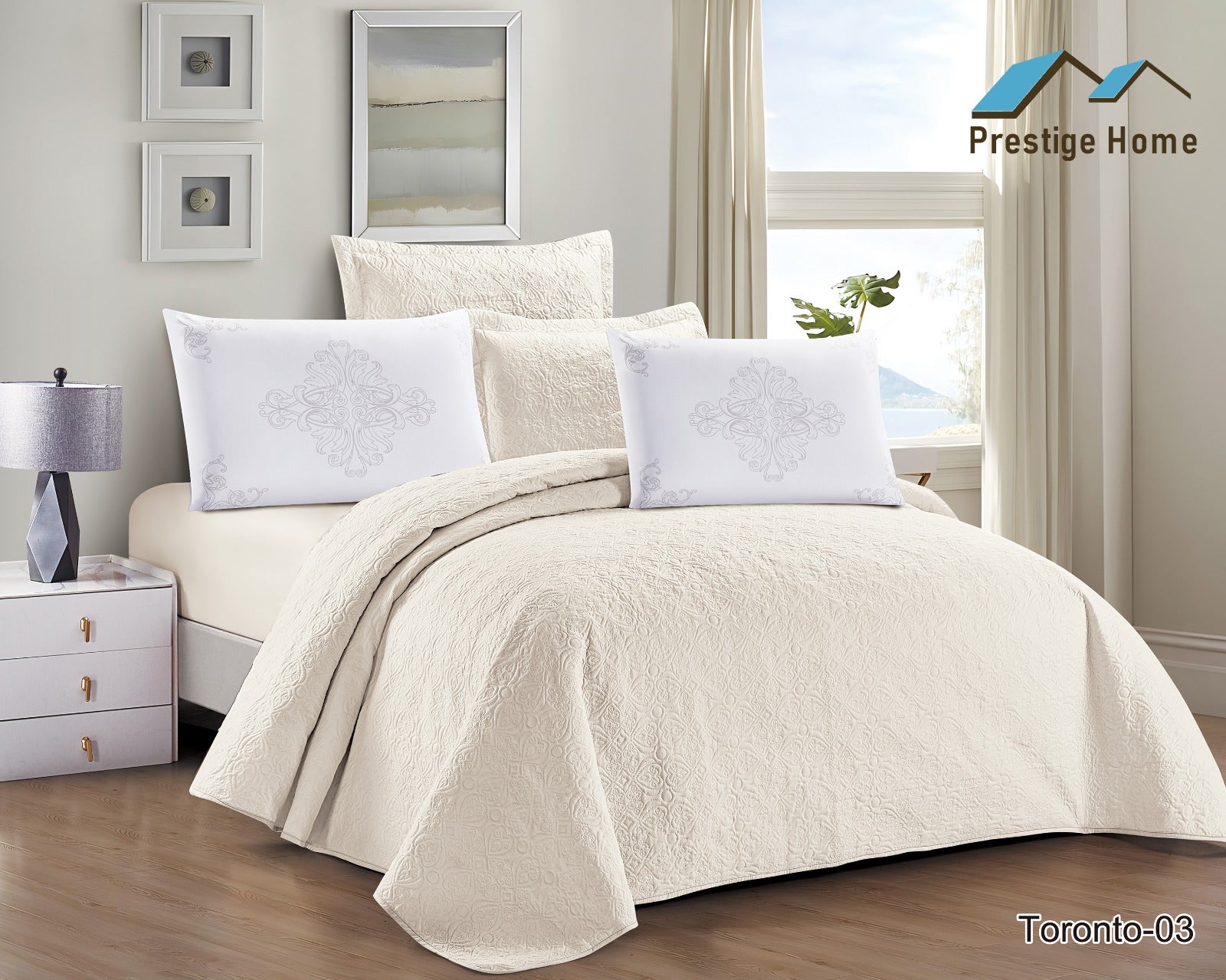 Toronto Bedspread Set - Single