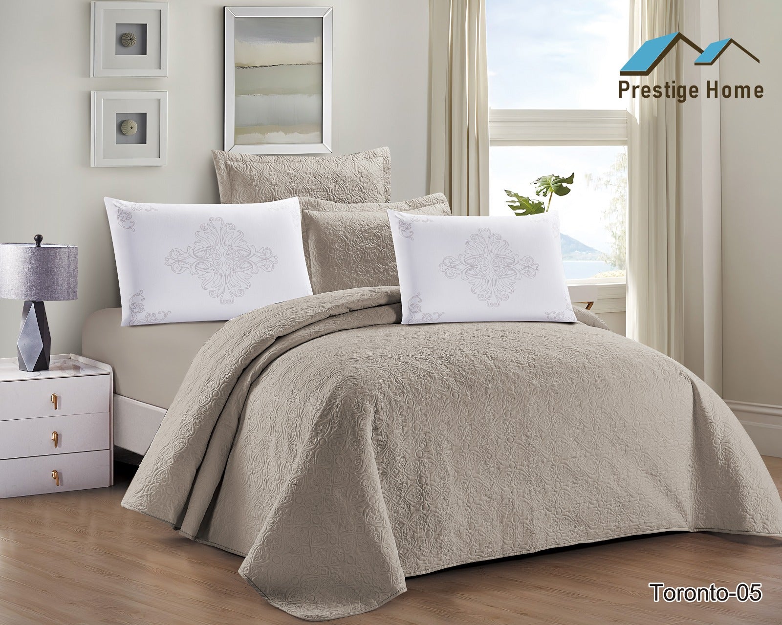 Toronto Bedspread Set - Single