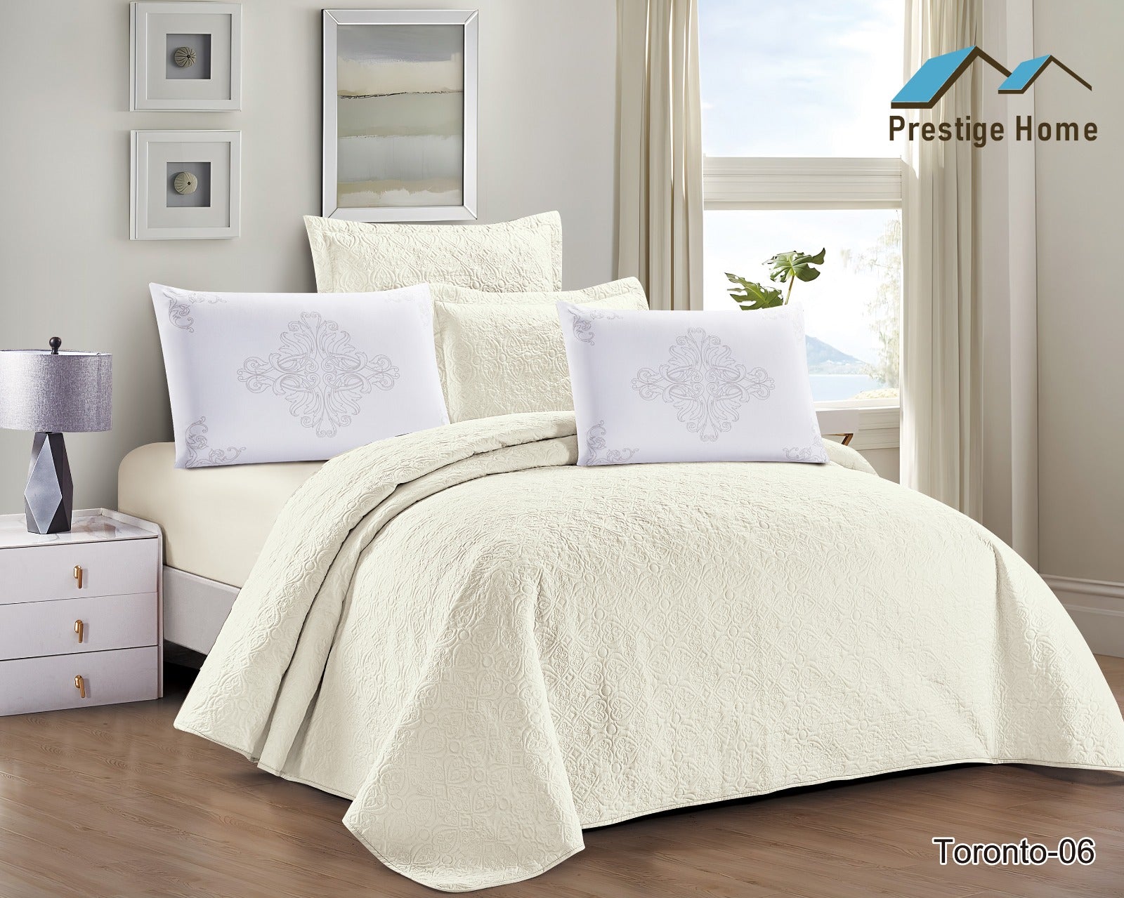Toronto Bedspread Set - Single