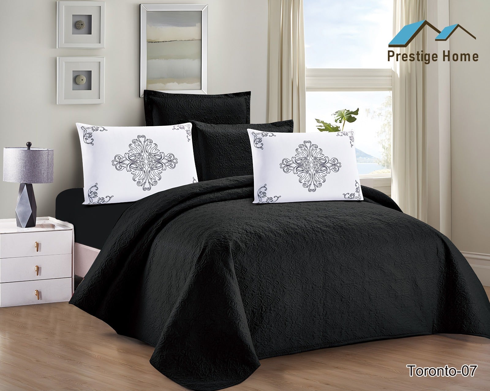Toronto Bedspread Set - Single