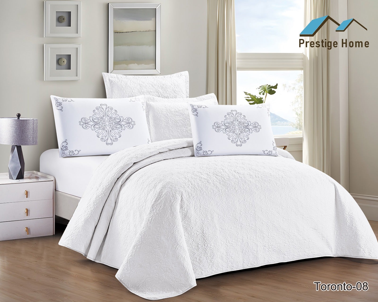 Toronto Bedspread Set - Single