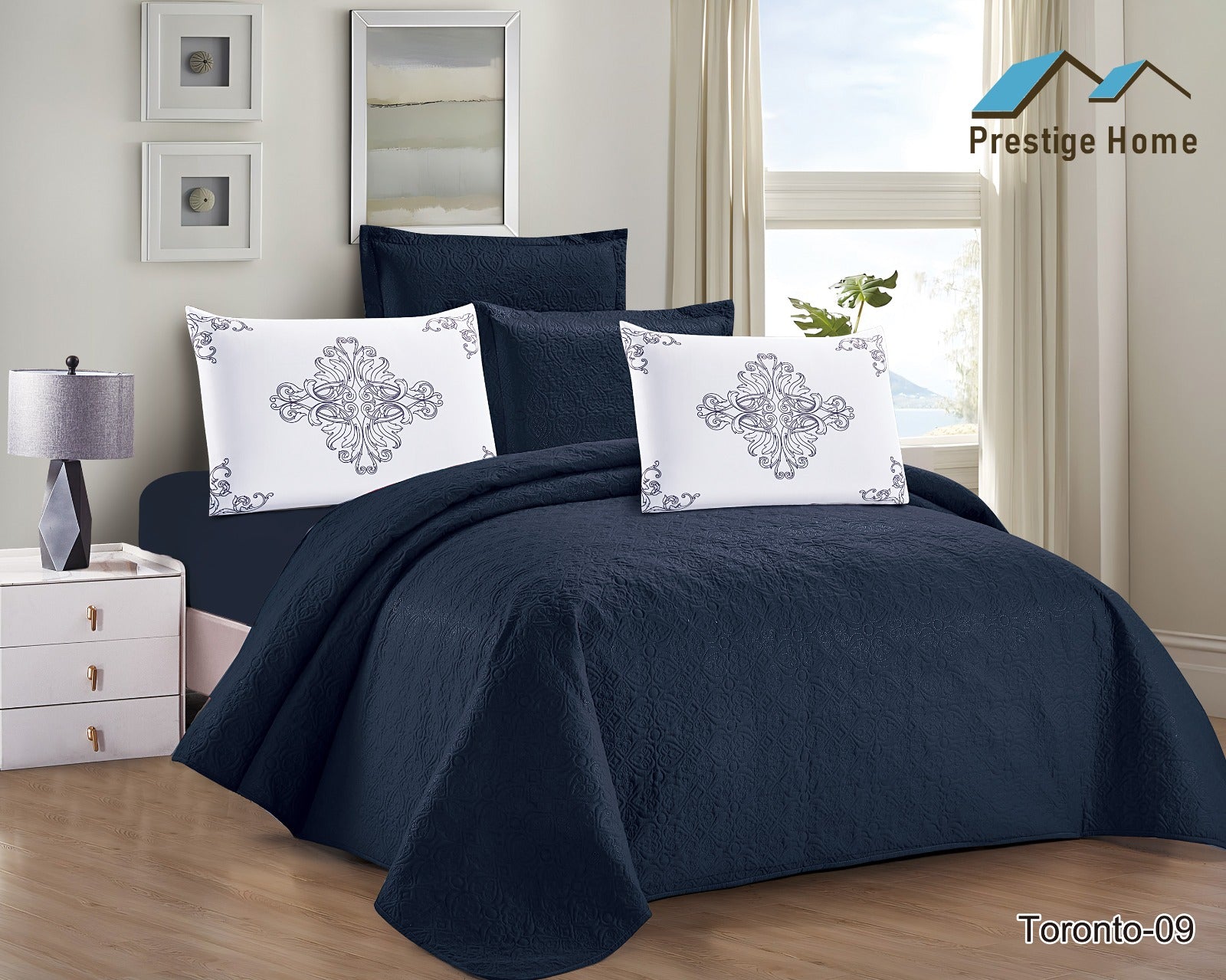 Toronto Bedspread Set - Single