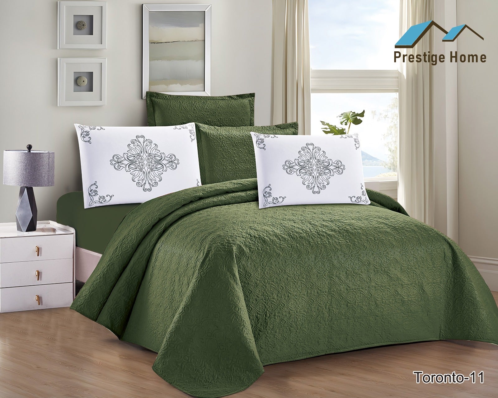 Toronto Bedspread Set - Single