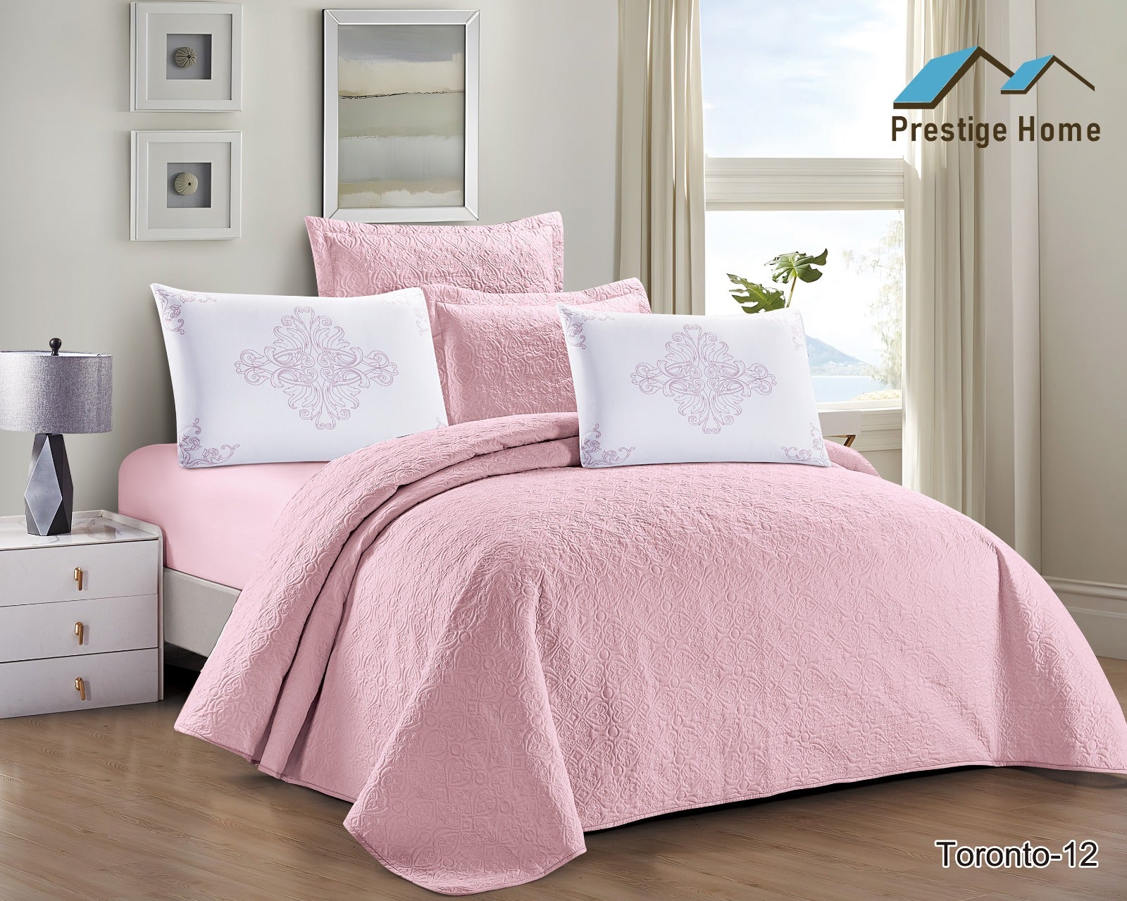 Toronto Bedspread Set - Single