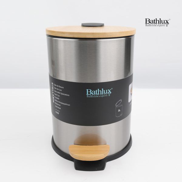 Trash Can - Bamboo cover
