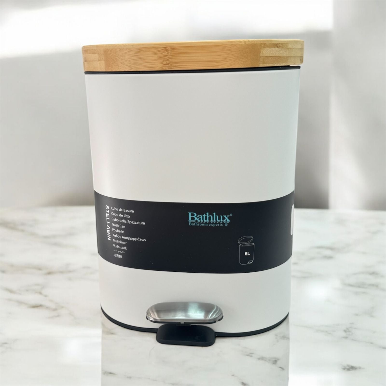 Oval Can- Bamboo cover