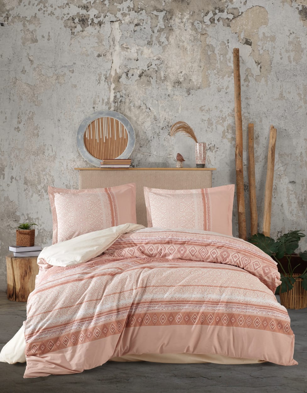Cotton Latrina Ranforce Quilt Cover Set - Double