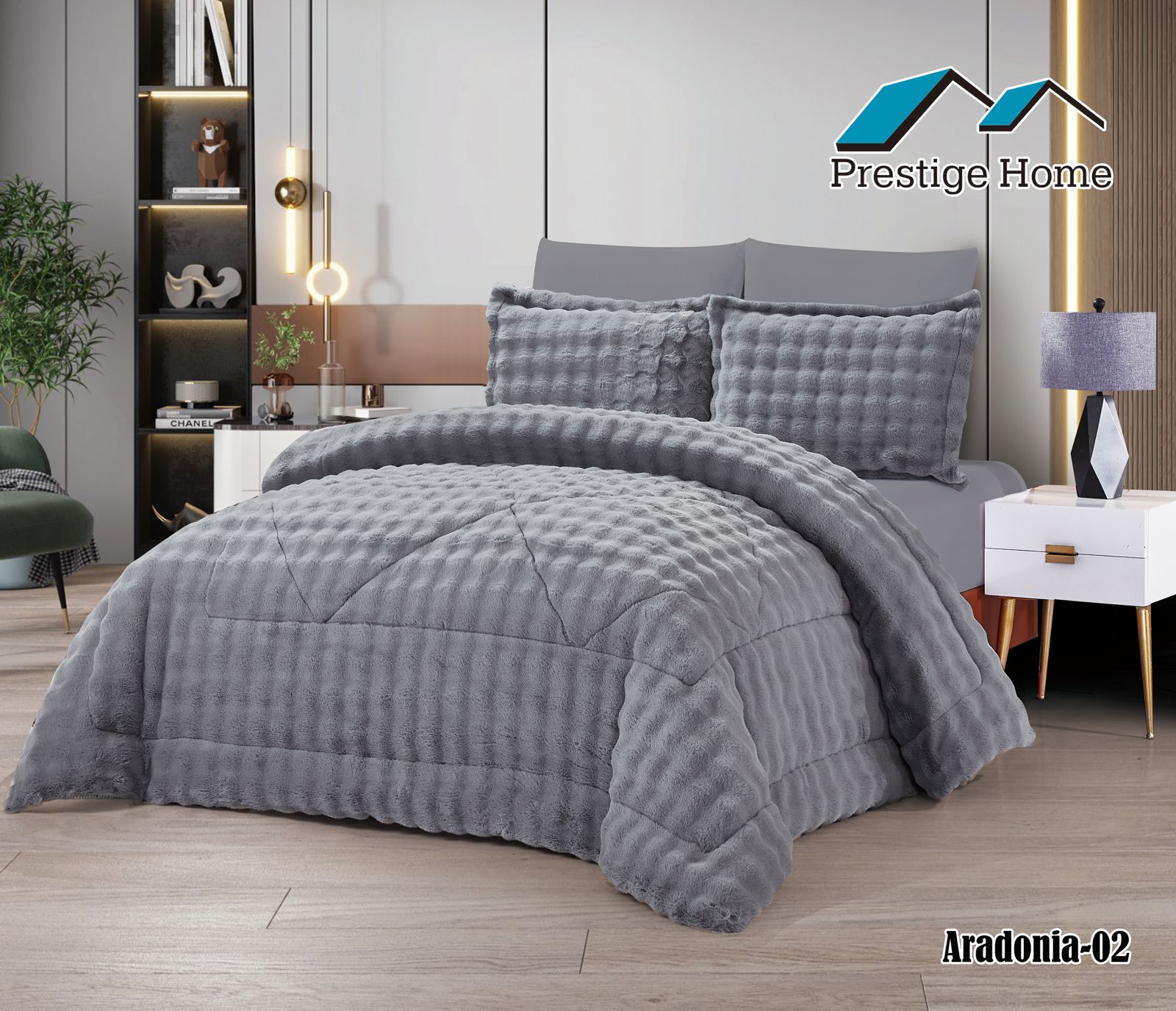 Aradonia Rabbit Comforter Set - Double
