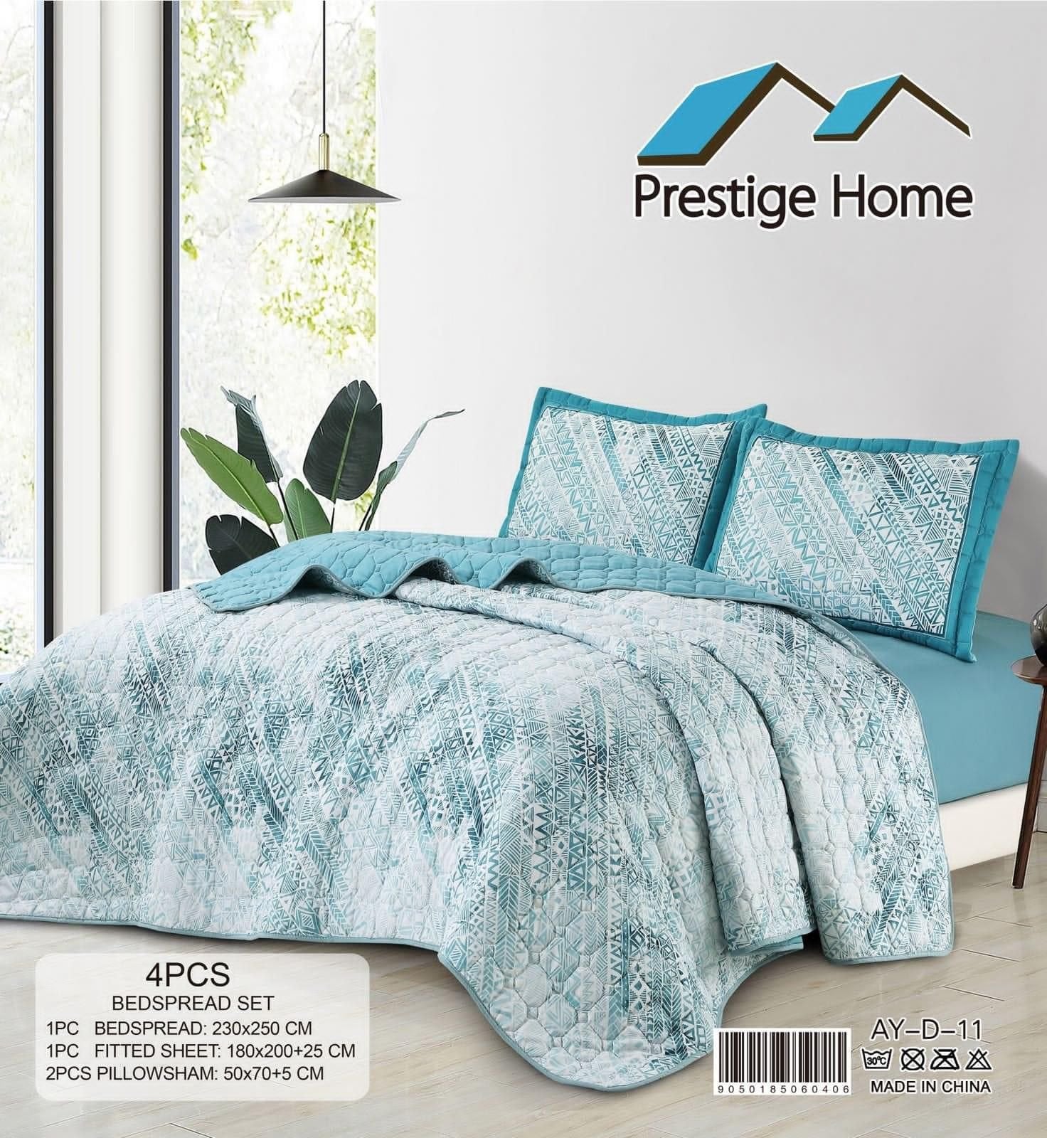 Summer Bedspread 4 Pieces - Double