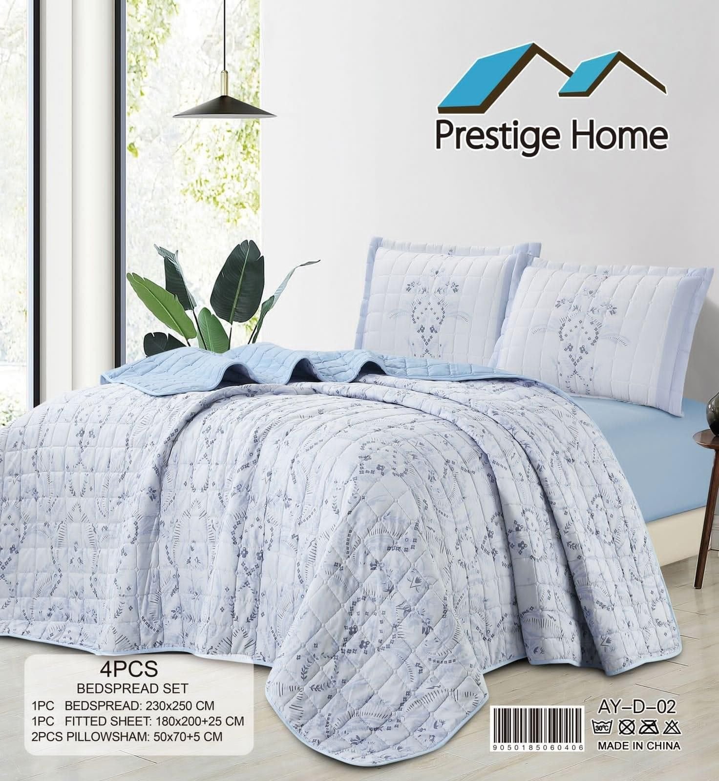 Classy Bedspread 4 Pieces - Double