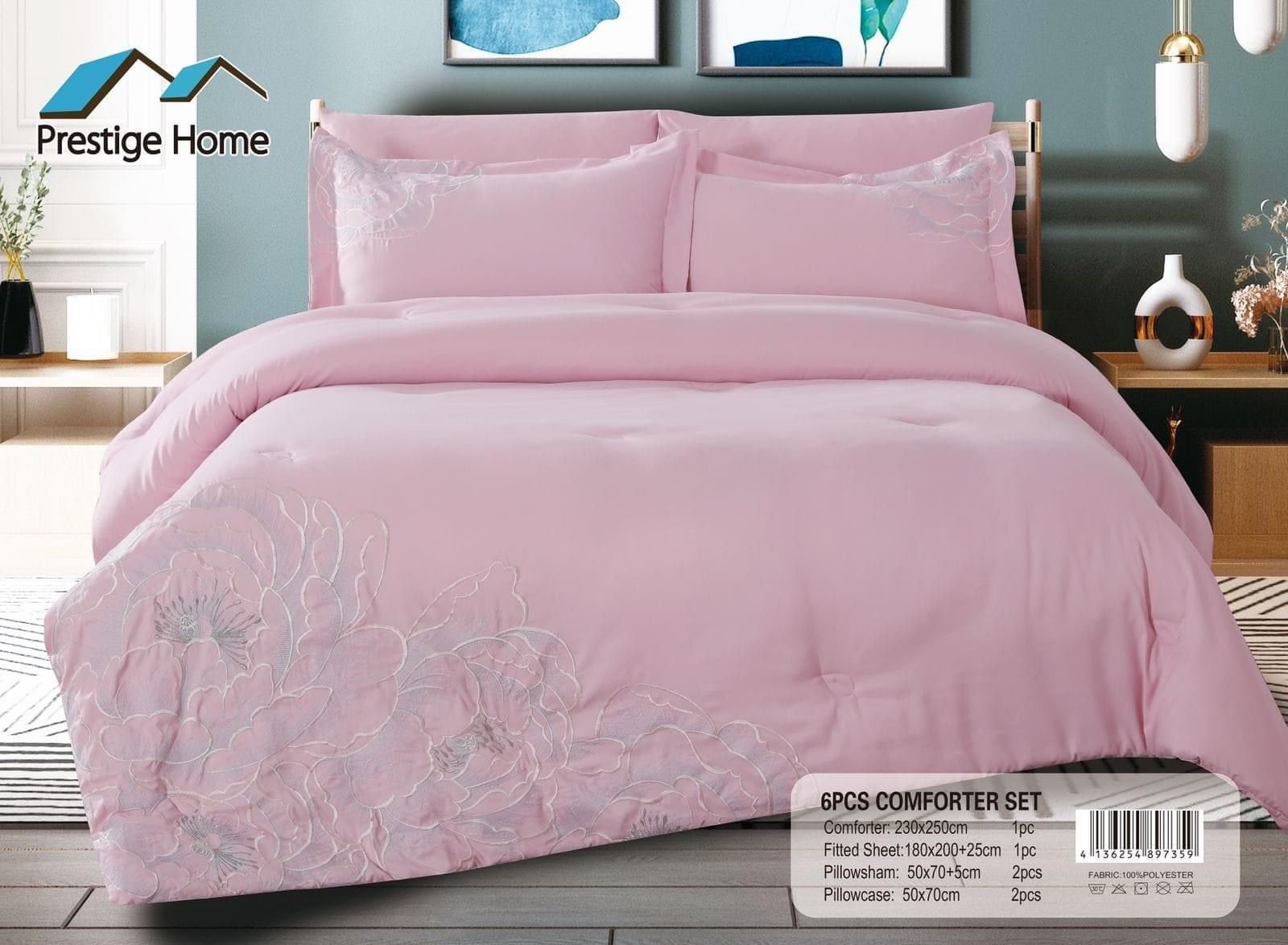 Embroidered Comforter - Double