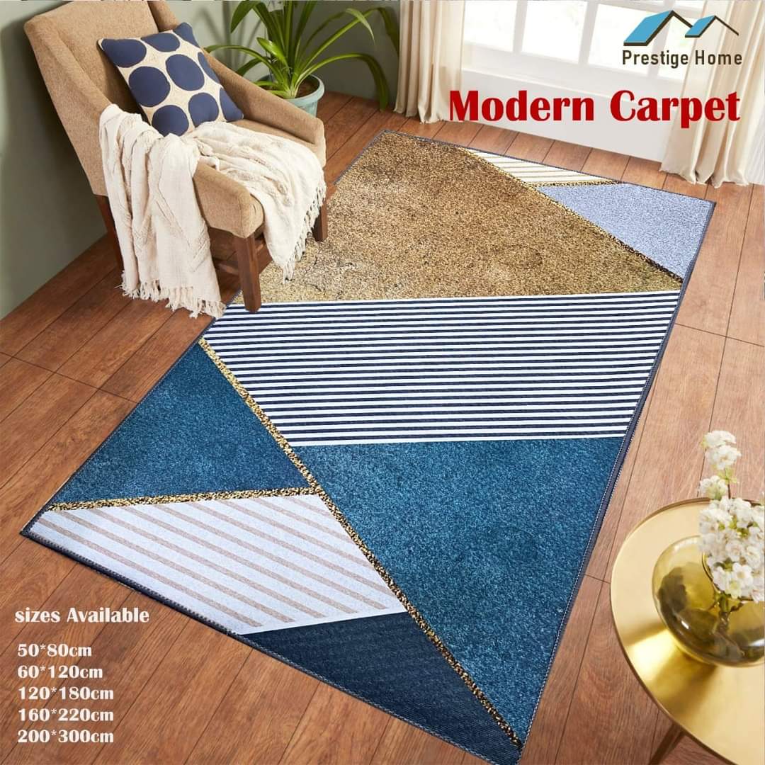 Modern Green Carpet Rug