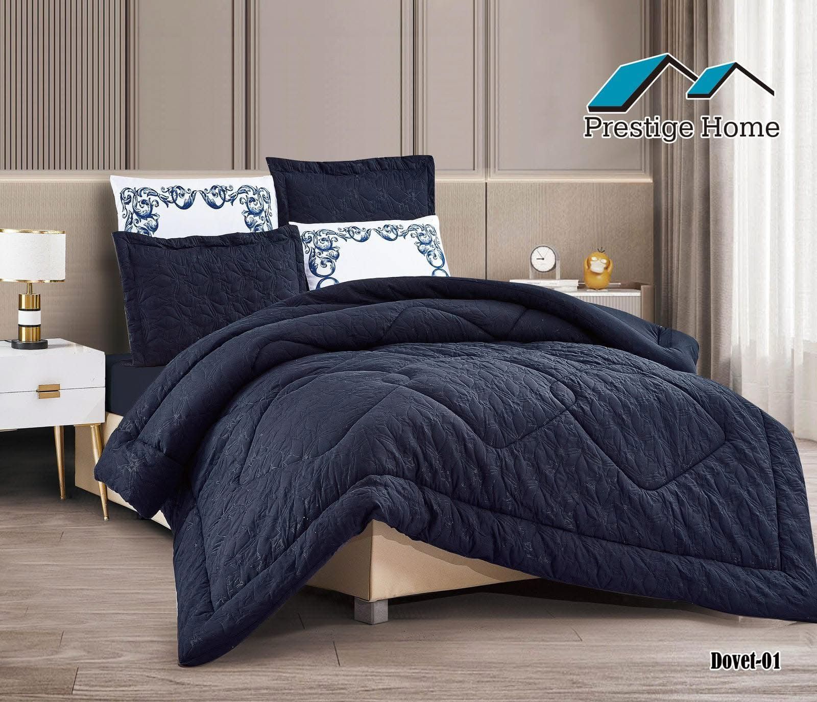 Dovet Comforter Set- Double