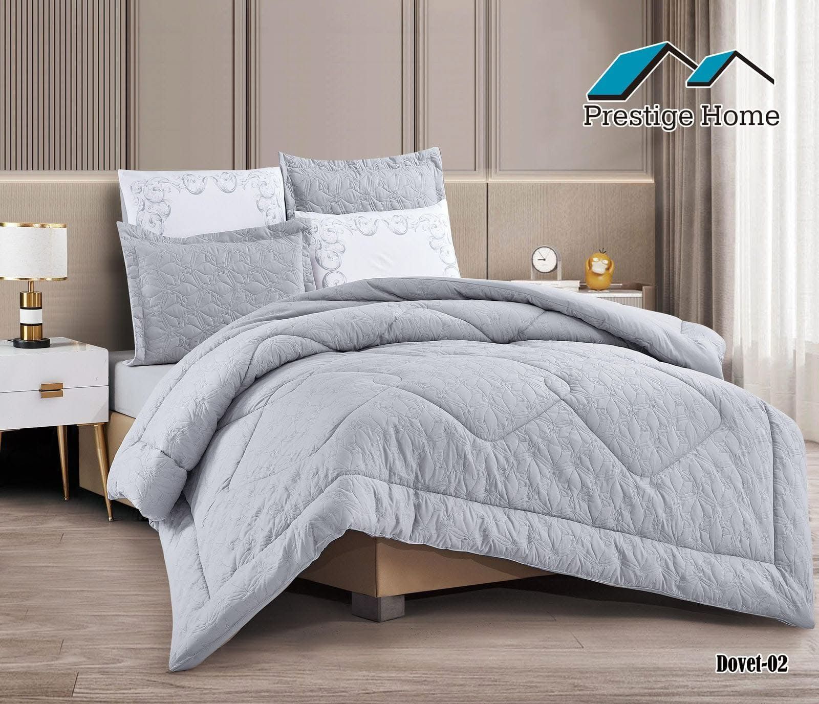 Dovet Comforter Set- Double