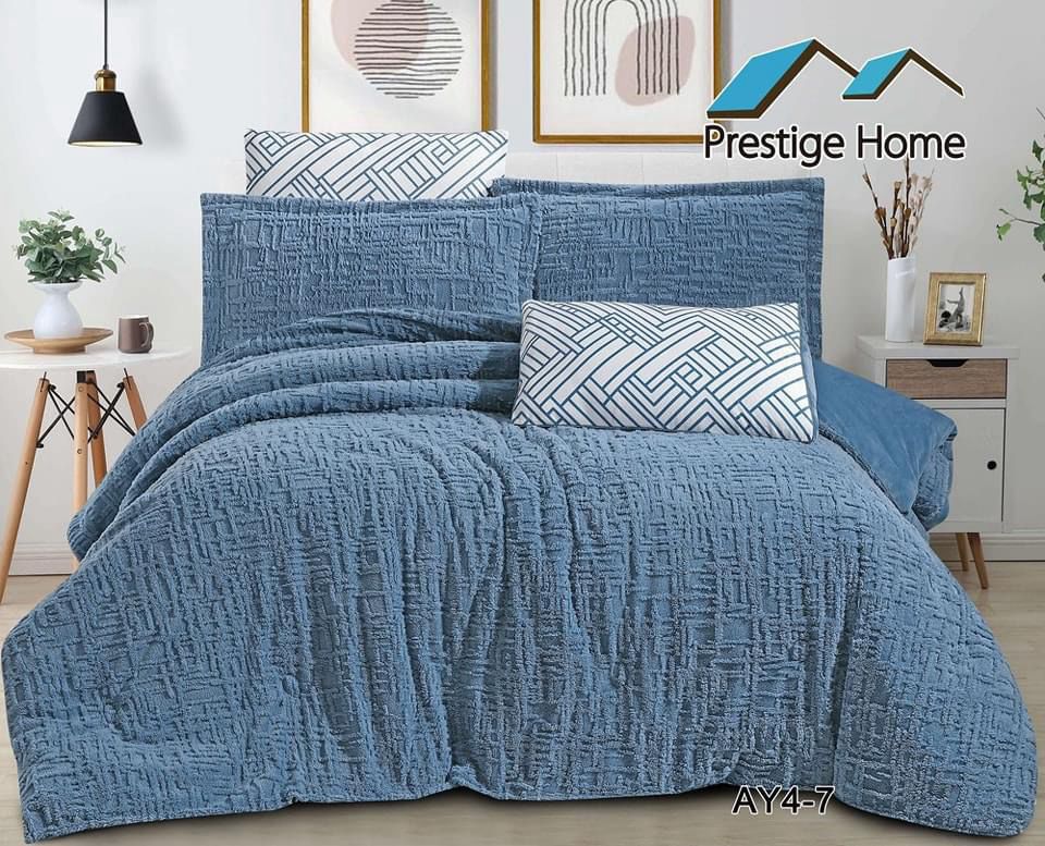 Maze Jacquard Comforter Set - Double
