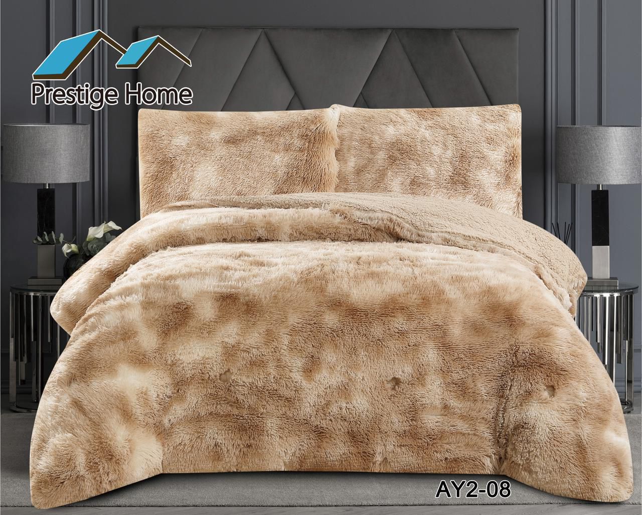 Panda Comforter Set - Double